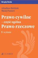 Okładka książki Prawo cywilne - część ogólna. Prawo rzeczowe w.5