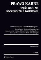 Okładka książki Prawo karne. Część ogólna, szczególna i wojskowa