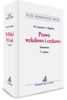 Okładka książki Prawo wekslowe i czekowe Komentarz
