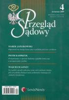 Opakowanie Przegląd Sądowy 4/2009