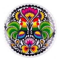 Opakowanie Przypinka duża - dwa koguty 58 mm FOLKSTAR