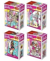 Opakowanie Puzzle 20 miniMaxi Wymarzony zawód Barbie mixTREFL