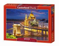 Okładka książki Puzzle 2000 Budapeszt o zmierzchu CASTOR