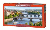 Okładka książki Puzzle 4000 Vltava Bridges in Prague CASTOR