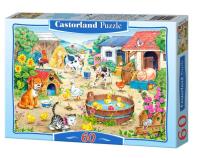 Okładka książki Puzzle 60 Farma CASTOR