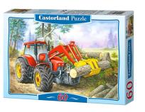 Okładka książki Puzzle 60 Traktor CASTOR