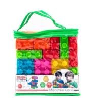 Opakowanie Radosne kształty mięciutkie klocki 45szt