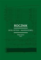 Opakowanie Rocznik Biblioteki Narodowej