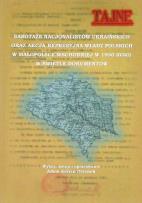 Okładka książki Sabotaże nacjonalistów ukraińskich oraz akcja represyjna władz polskich