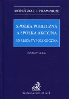 Okładka książki Spółka publiczna a spółka akcyjna