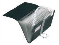 Opakowanie Teczka rozkładana A4 PP 12cz. Czarna