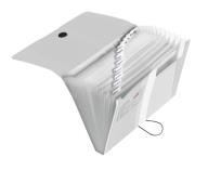 Opakowanie Teczka rozkładana A4 PP 12cz. transp Bezbarwna