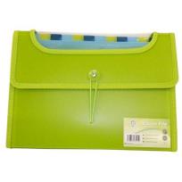 Opakowanie Teczka Visfile A4 z 12 przekładkami Zielona