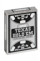 Opakowanie Texas Holdem Silver peek index czarne