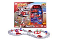 Opakowanie Tor samochodowy straż 24 elementy