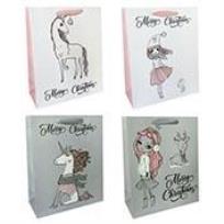 Opakowanie Torba prezentowa 26x32cm Merry Christmas (12szt)