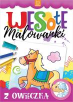 Okładka książki Wesołe malowanki z owieczką