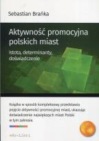 Okładka książki Aktywność promocyjna polskich miast
