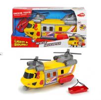 Opakowanie Auto Helikopter ratunkowy żółty 30cm