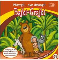 Okładka książki Bajki - Grajki. Mowgli - syn dżungli 2CD - Audiobook