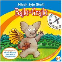 Okładka książki Bajki - Grajki. Niech żyje Słoń! CD - Audiobook