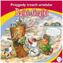 Okładka książki Bajki - Grajki. Przygody trzech urwisów CD - Audiobook