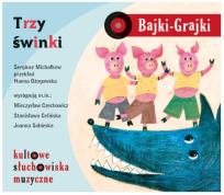 Okładka książki Bajki - Grajki. Trzy świnki CD - Audiobook