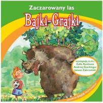 Okładka książki Bajki - Grajki. Zaczarowany las CD - Audiobook