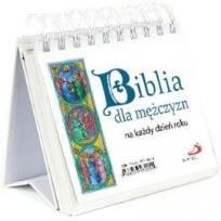 Okładka książki Biblia dla mężczyzn na każdy dzień roku