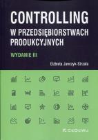 Okładka książki Controlling w przedsiębiorstwach produkcyjnych