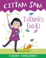 Okładka książki Czytam sam. Tajemnica Emilki. Książka z naklejkami