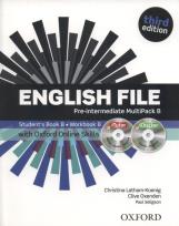 Okładka książki English File 3E Pre-Interm. Multip. B...+ Online..