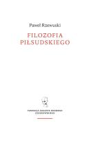 Okładka książki Filozofia Piłsudskiego