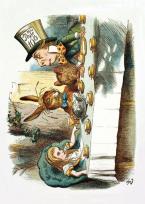 Opakowanie Karnet B6 z kopertą The Mad Hatter's Tea Party