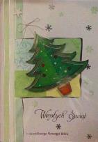 Opakowanie Karnet Boże Narodzenie B6 Premium 14 + koperta