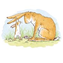 Opakowanie Karnet kwadrat z kopertą Guess How Much I Love You