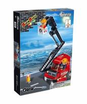 Opakowanie Klocki BanBao Transport podnośnik 128 elementów