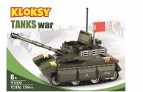 Opakowanie Klocki Kloksy Armia czołg 169 elementów