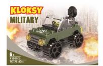 Opakowanie Klocki Kloksy Armia samochód wojskowy 50 elementów