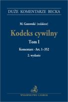 Okładka książki Kodeks cywilny Tom I Komentarz do art. 1-352