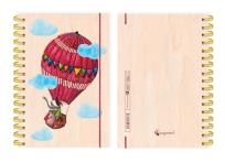 Opakowanie Kołonotatnik ozdobny A6 Balon 50 stron linia