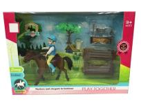 Opakowanie Koń z jeźdżcem i akcesoriami