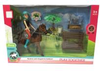 Opakowanie Koń z jeźdźcem i akcesoriami