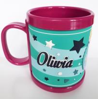 Opakowanie Kraina Lodu, Kubek imienny dla dziecka, Oliwia