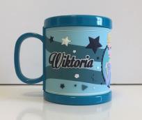 Opakowanie Kraina Lodu Kubek imienny dla dziecka Wiktoria