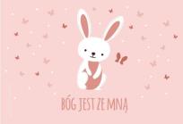 Okładka książki Magnes na lodówkę - Króliczek. Bóg jest ze mną