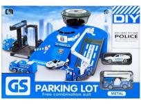 Opakowanie MC Parking metalowy Policyjny + akcesoria MEGA CREATIVE 417391