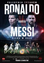 Okładka książki MESSI VS RONALDO POJEDYNEK TYTANÓW + DVD