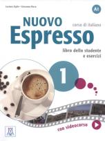 Okładka książki Nuovo Espresso 1 libro dello studente e esercizi + DVD