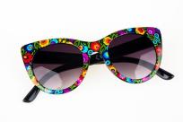 Opakowanie Okulary przeciwsłoneczne - łowickie czarne